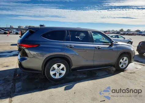 2023 Toyota Highlander L from USA, damaged, VIN 5TDKDRAH3PS506001